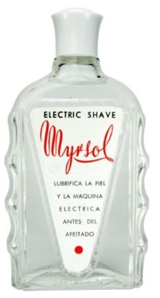 Myrsol Electric Shave.  Para Antes Del Afeitado Eléctrico.