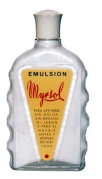 Myrsol Emulsión.  Para Antes Y Después Del Afeitado.
