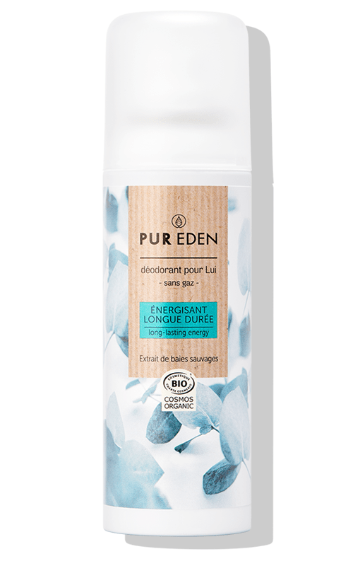 Pur Eden Desodorante Para él Energizante De Larga Duración Vaporizador 100 Ml.