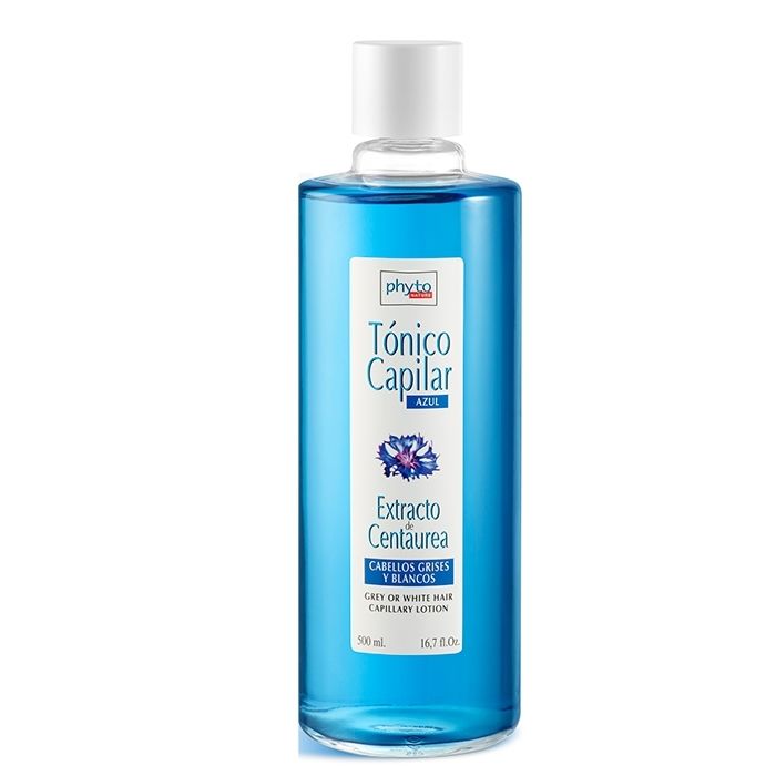Phyto Nature Tónico Capilar Azul. Especial Cabellos Blancos Y Grises.
